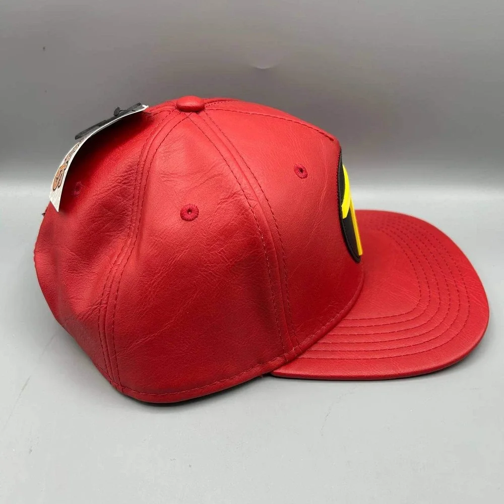 Batman Robin Hat Youth Black Red DC Comics Snap Back Cap New